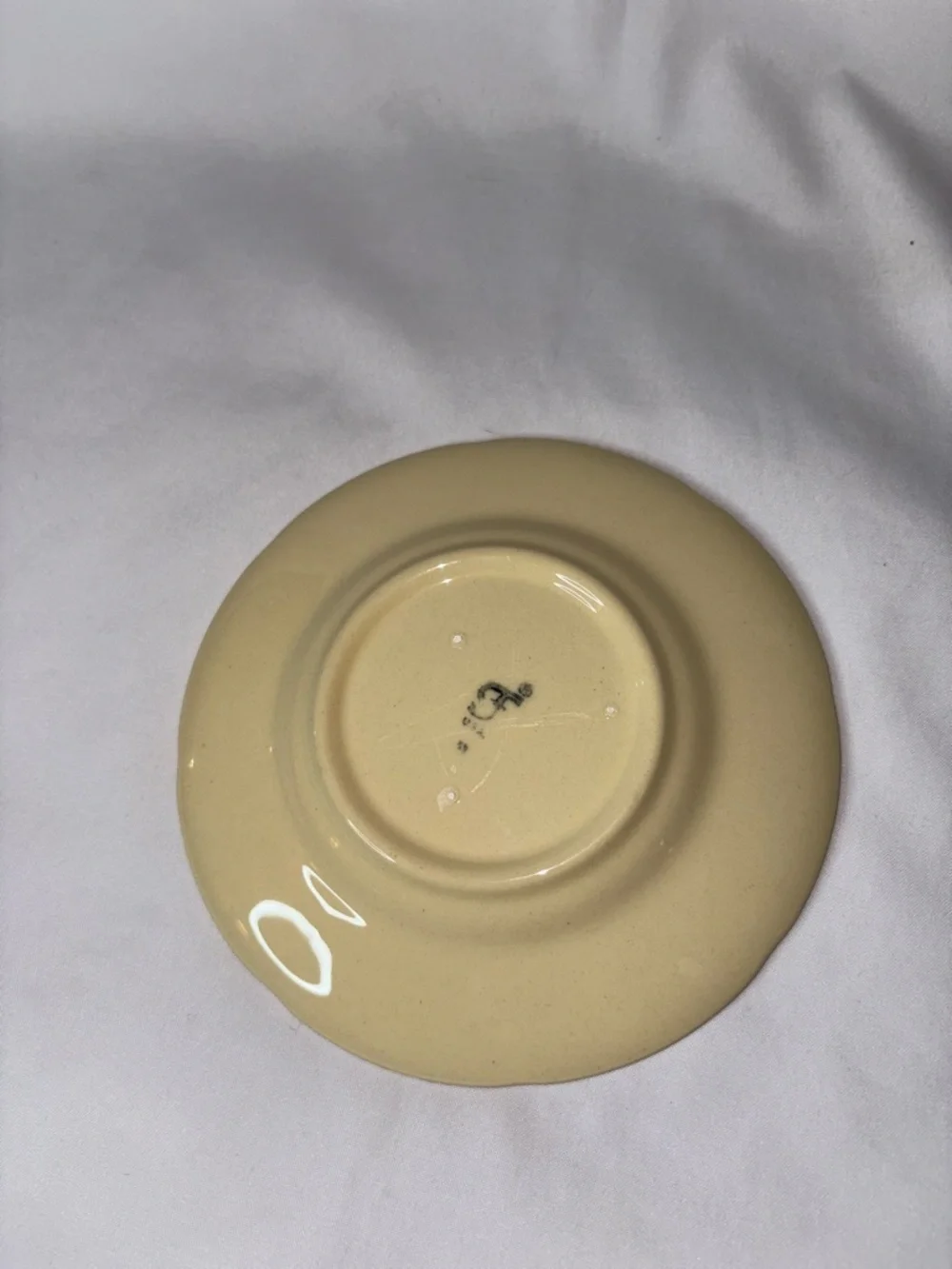 Franciscan Apple Set of 4 Sauce Dessert Plates 6.5” Vintage USA Hand Painted